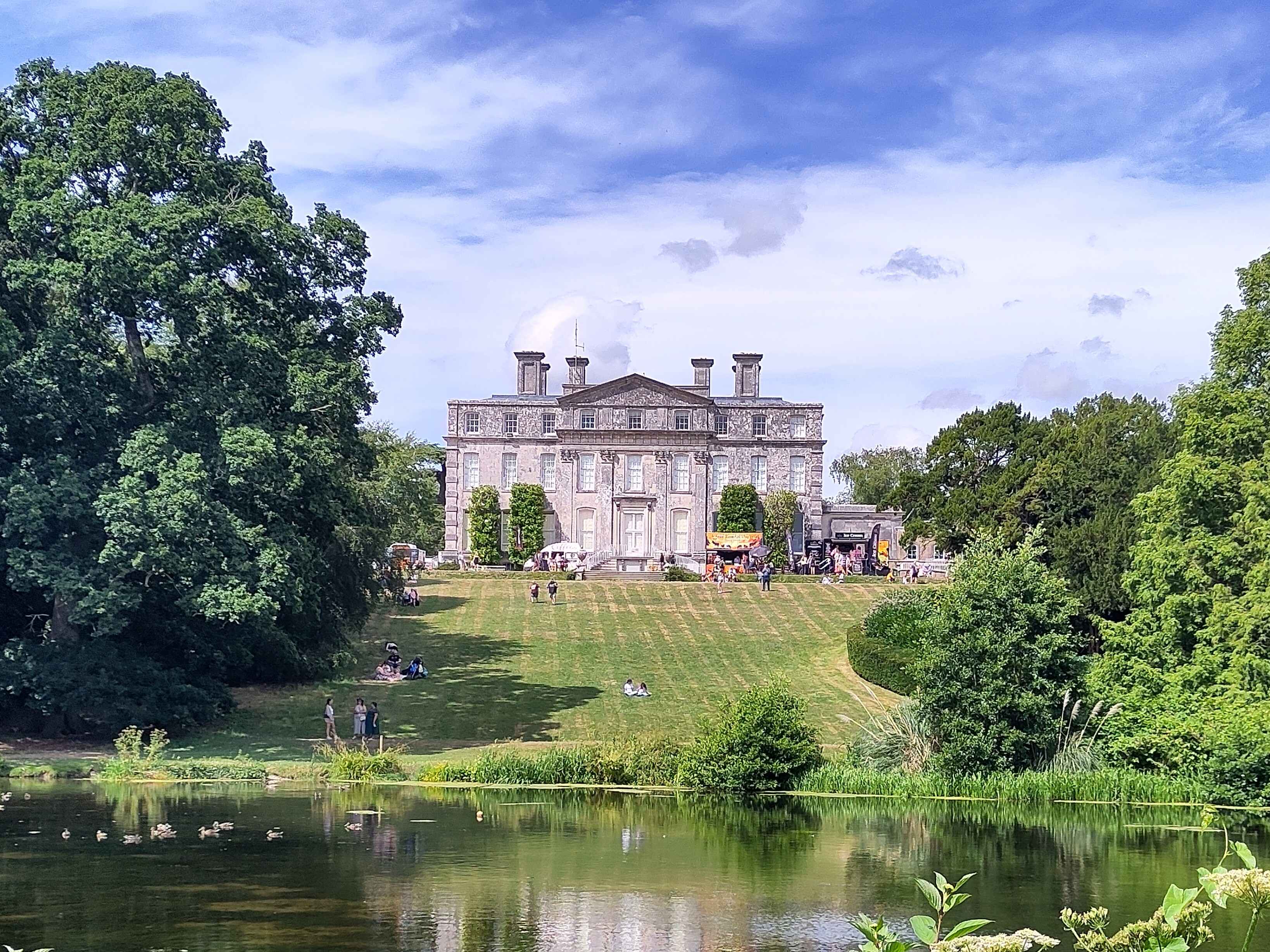 Kingston Maurward House and Lake in the Summer